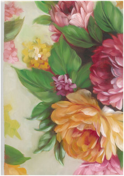 油畫(huà)花卉圖案