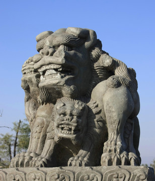 卢沟桥 石狮 北京