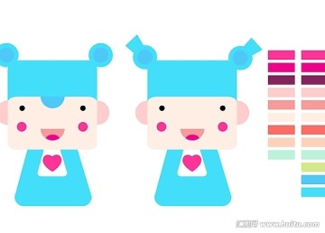 兒童矢量圖