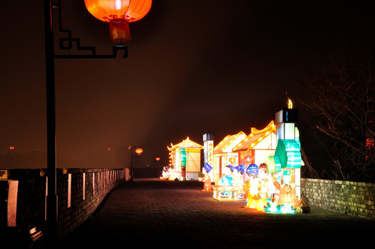 2011年南京首届明城墙国际灯会