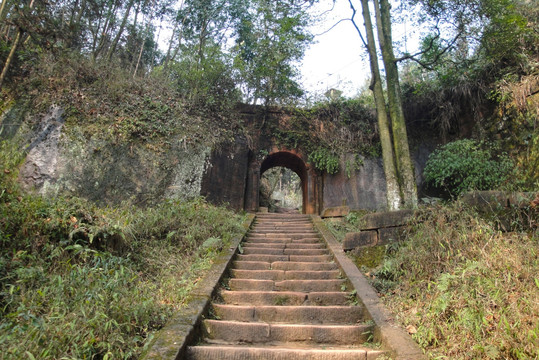 泸州方山旅游区 山寨门