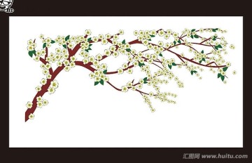 綠色花