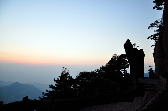 黄山西海大峡谷怪石