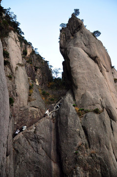 黄山西海大峡谷怪石