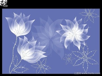 夢幻鉆石花