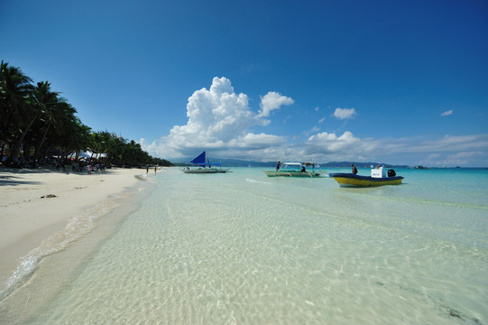 菲律宾长滩岛沙滩