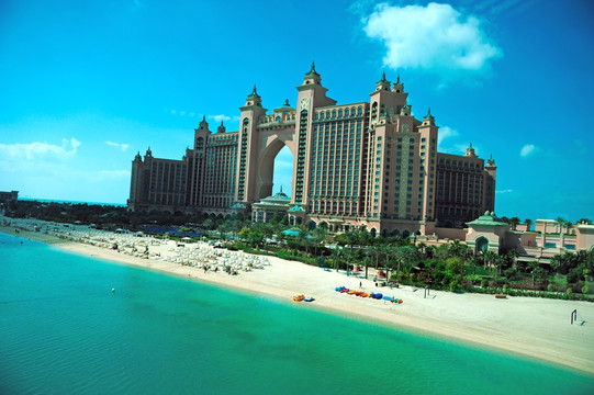 迪拜棕榈岛6星亚特兰蒂斯酒店