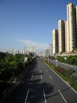 马路 深圳建筑