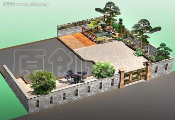 別墅庭院