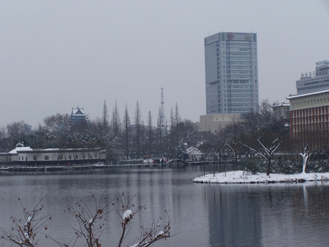 2008年合肥雪景