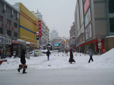 2008年合肥雪景