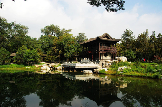 山西太原晋祠公园