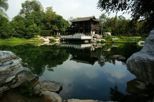 山西太原晋祠公园