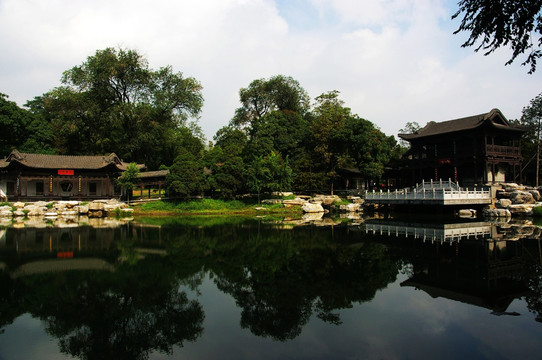 山西太原晋祠公园