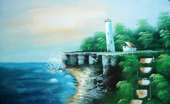 海景油畫(huà)