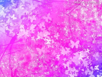 蝴蝶森林（藍(lán)紫）