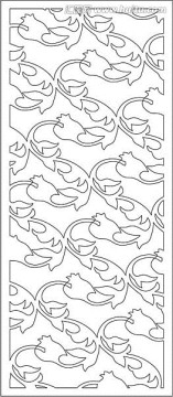 雕花隔斷 屏風(fēng)背景花條類雕刻圖