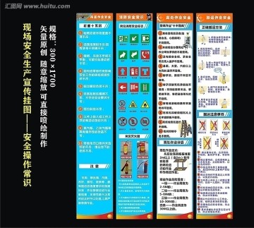 现场安全挂图——安全操作常识