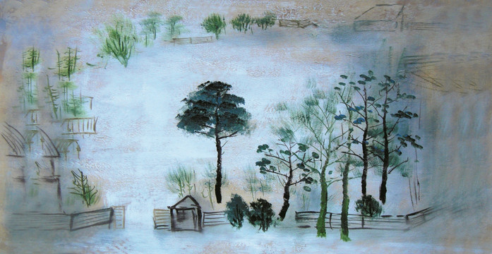 風景油畫