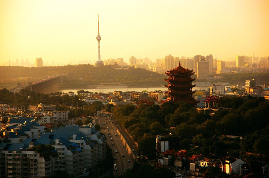 湖北武汉黄鹤楼风景区