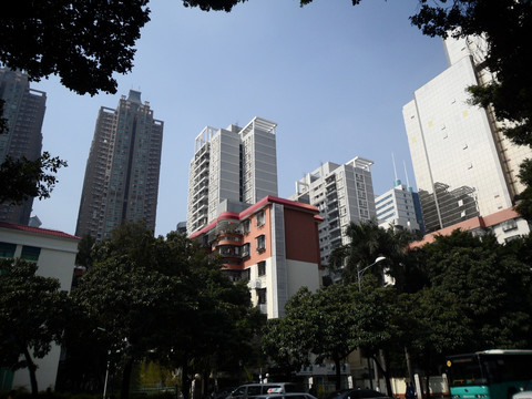 深圳建筑群 现代都市