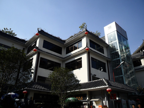 深圳东门 古建筑 古典素材