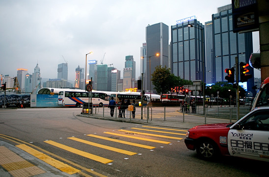 海港傍晚