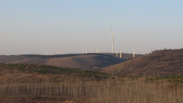 丘陵地区风电场 安徽来安