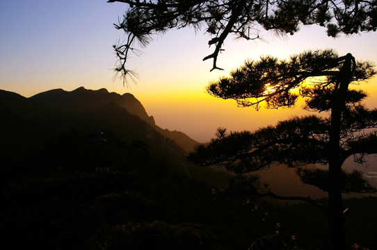 庐山含鄱口日出