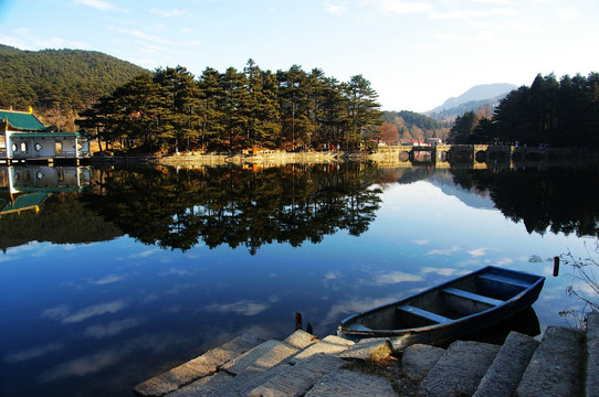 江西九江庐山花径风光