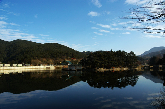 江西九江庐山花径风光