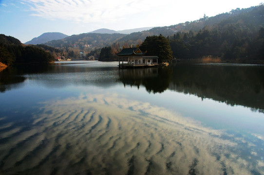 江西九江庐山花径风光