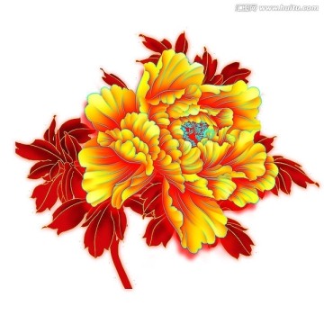 手繪花