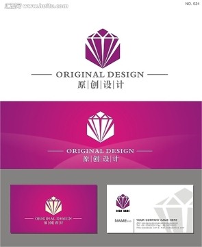 logo设计 标志 钻石首饰logo