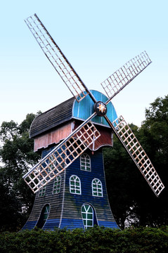 无锡梅园荷兰风车