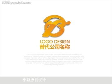 B字母食品饮料零售LOGO商标