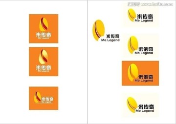 米傳奇城市快餐公司標(biāo)志設(shè)計