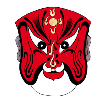 燃燈道人臉譜