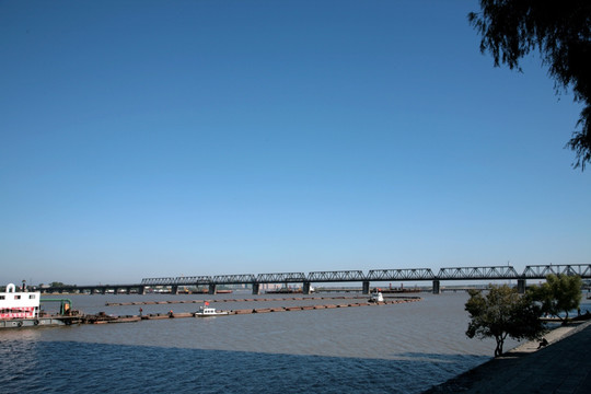 松花江 滨州铁路大桥