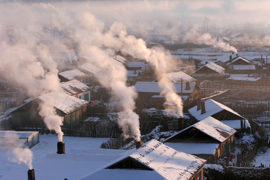 大兴安岭山里人家