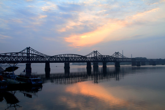 鸭绿江大桥 断桥