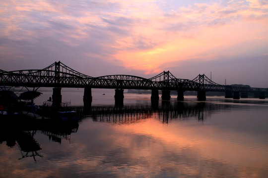 鸭绿江大桥 断桥