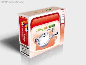 無煙鍋包裝（展開圖）