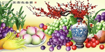 萬壽長春圖