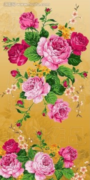 花卉圖案 手繪花卉