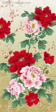 花卉圖案 手繪花卉