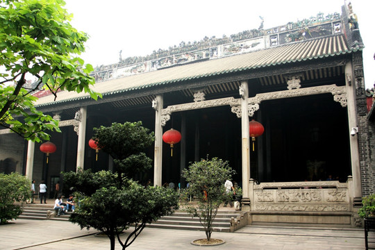 陈家祠 内院厅堂