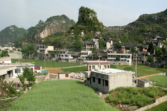 贵州安顺 山里村庄