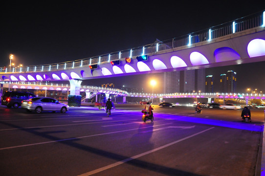 合肥滨湖新区夜景