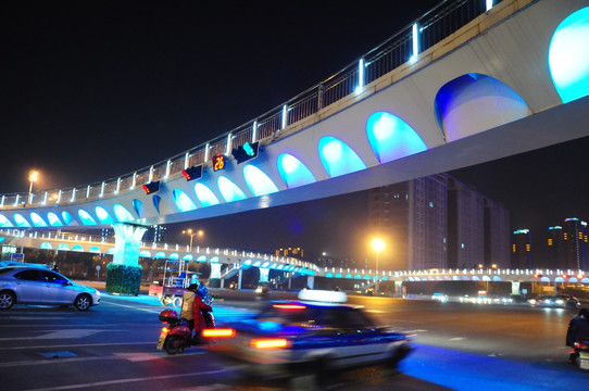 合肥滨湖新区夜景